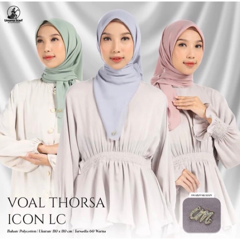 hijab segi empat/ umama/ umama thorsa/ hijab polos