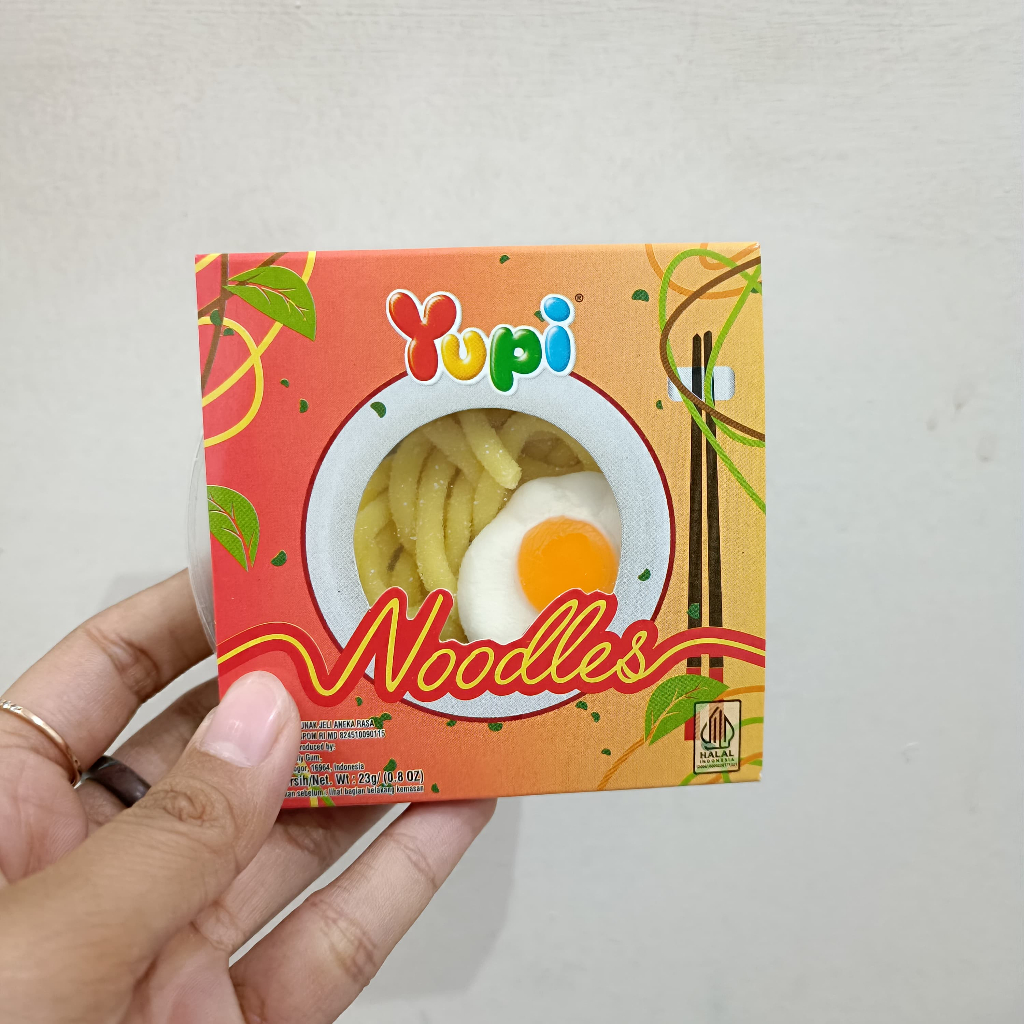 

YUPI NOODLES/ YUPI PIZZA/ FRUIT COCKTAILS 23GR