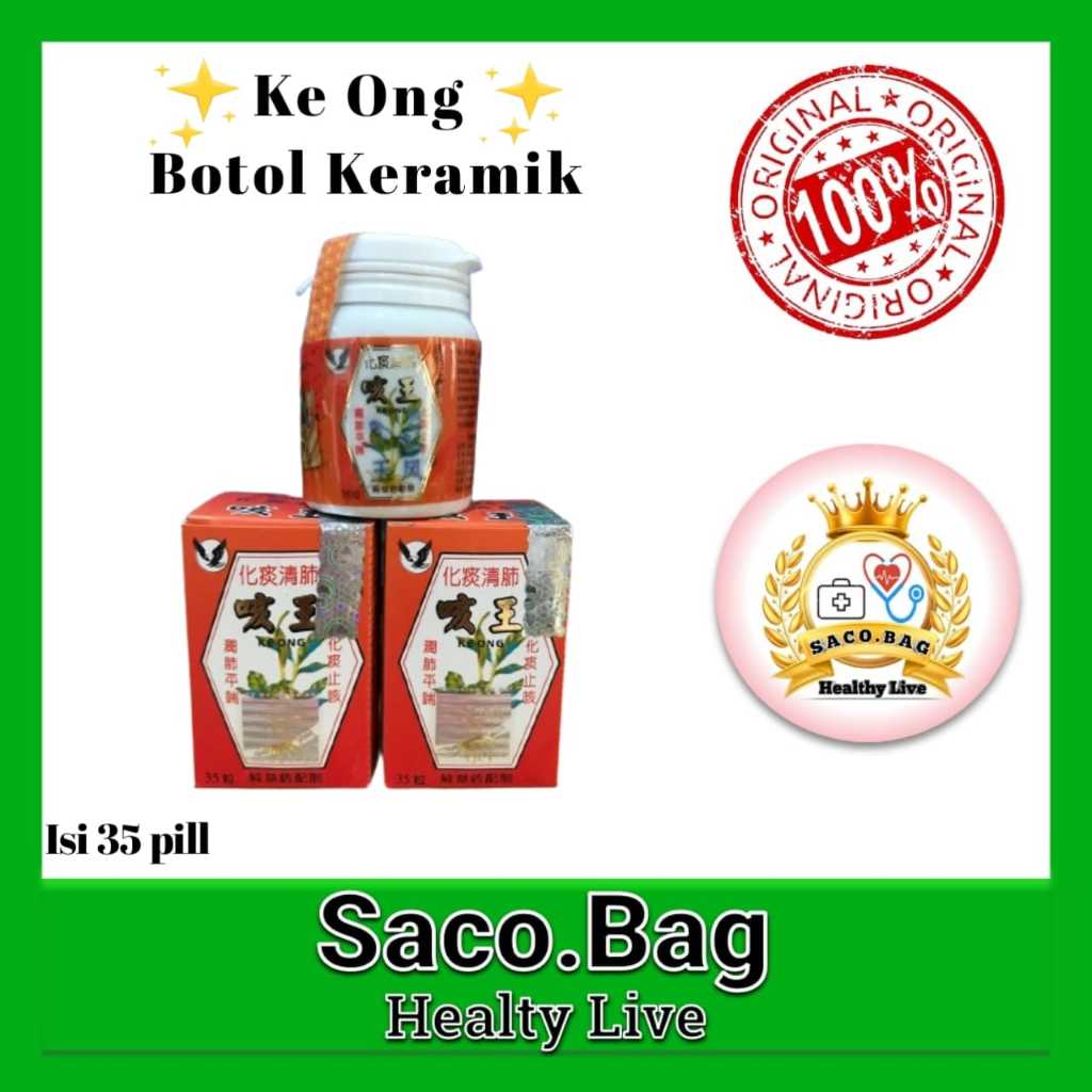 Obat Batuk Cina Ke Ong Asli | Ke Ong