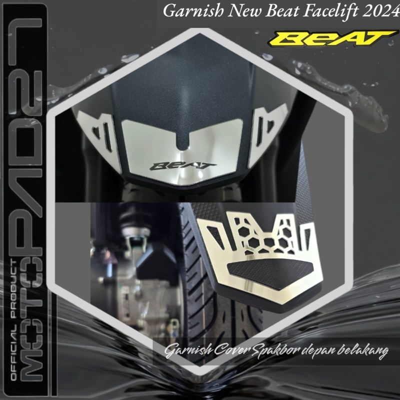 Motopad27 Garnish Beat/Street 2024 - 2025 Spakbor Depan Belakang Cover