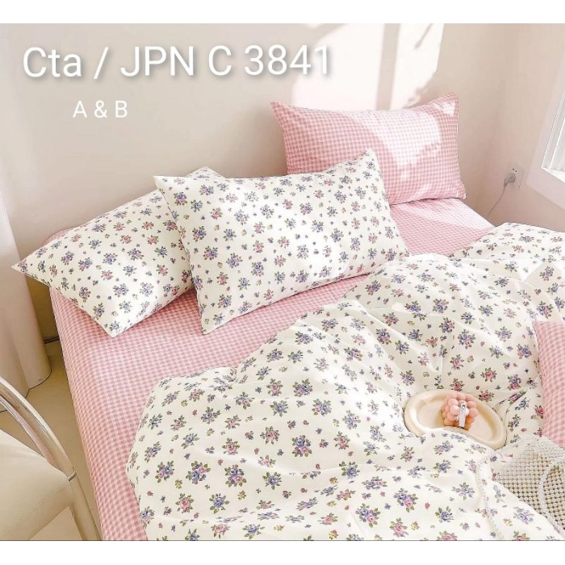 SPREI SET KATUN JEPANG SPREI ELASTIC LOCK SPREI HOMEMADE SPREI KATUN JEPANG MOTIF ANAK-ANAK ORIGINAL