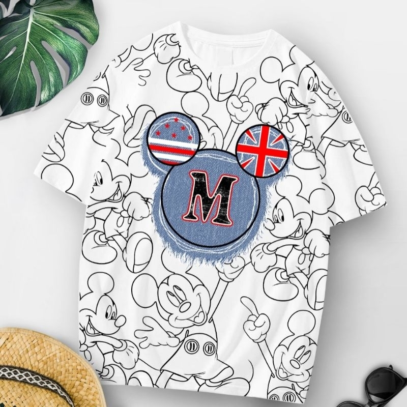 KAOSLAGI Kaos Karakter Wanita Kaos Mickey Mouse Kaos Mickey Wanita Kaos Lucu Wanita Kaos Mickey Mous