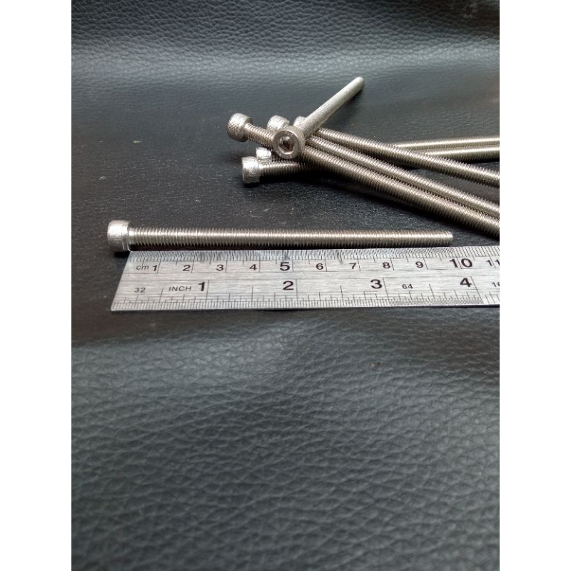 M6x100 Baut L Stainless