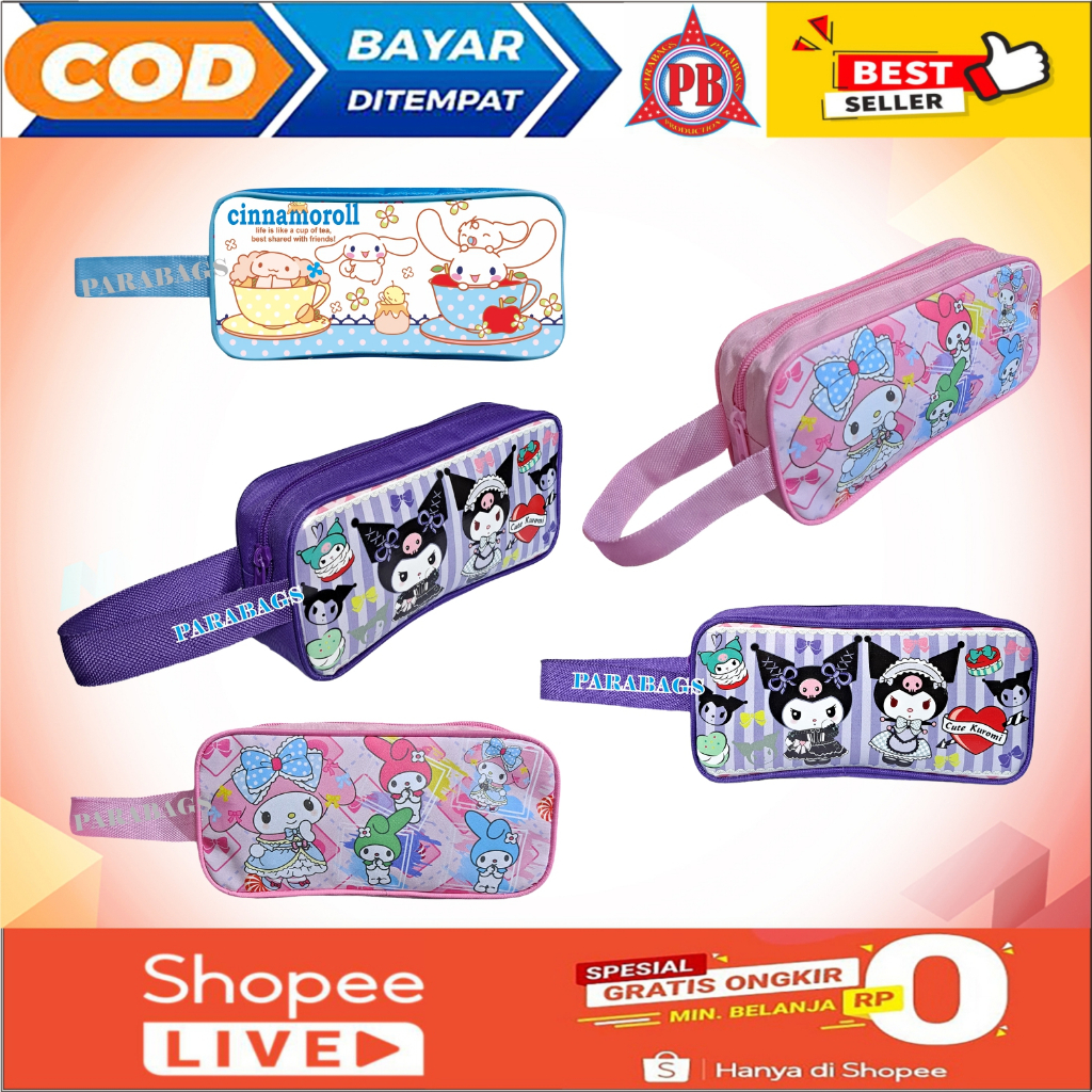 

PROMO Tempat Pensil Kuromi Kotak Pensil Karakter Kualitas Premium