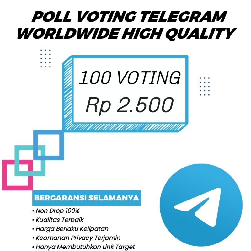 VOTE TELEGRAM REAL PREMIUM