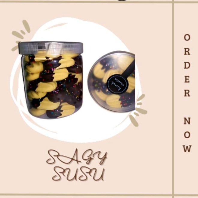 

KUE KERING SAGU SUSU ±300 gram