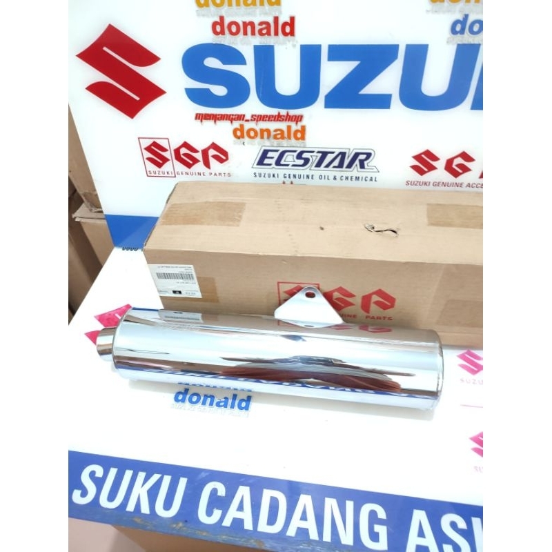 Silincer Knalpot Suzuki Satria FU 150 CKD Barang Baru Original SGP