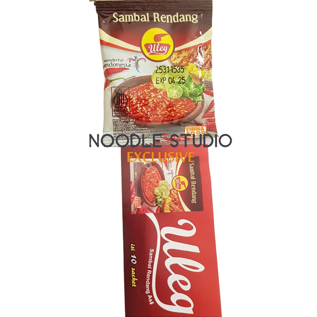 

Finna Saus Sauce Sambal Uleg Aneka Berbagai Macam Rasa 1 Renceng (10 Sachet/PCS)
