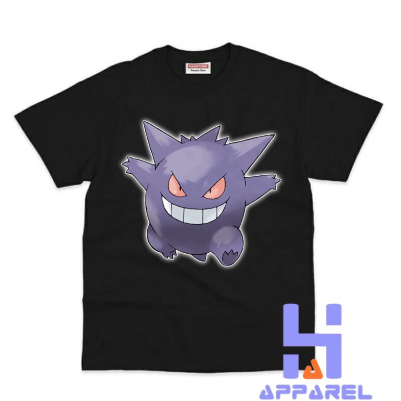 BAJU ANAK KAOS ANAK GENGAR POKEMON