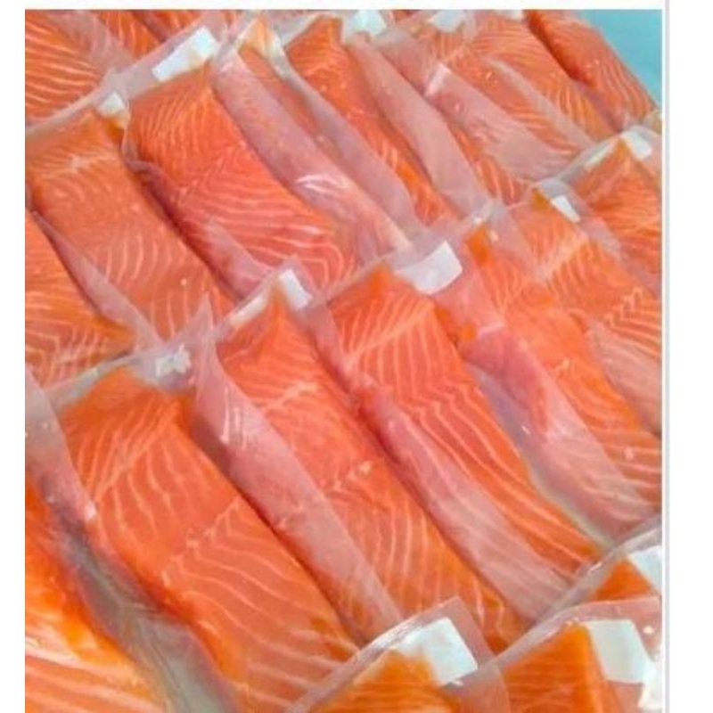 Ikan Salmon Frozen Rp 25.000 / 100 gr