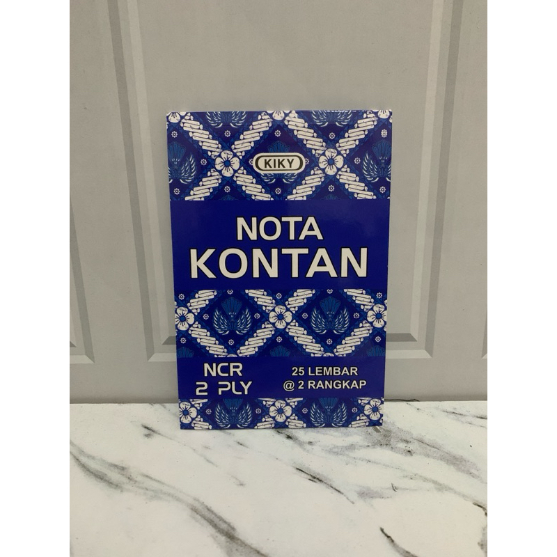 

KIKY Nota Kontan NCR 2 Ply HVS 1 Ply Nota Kontan Kecil Praktis