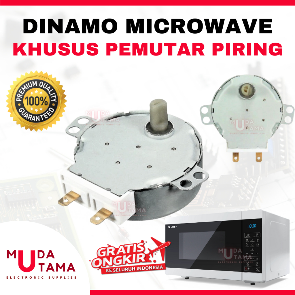 DINAMO PEMUTAR PIRING MICROWAVE SEMUA MERK | PUTARAN PIRING MICROWAVE | MOTOR PEMUTAR PIRING MICROWA