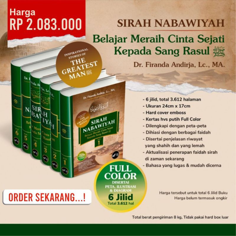 PROMO READY Sirah Nabawiyah karya Ustadz Firanda
