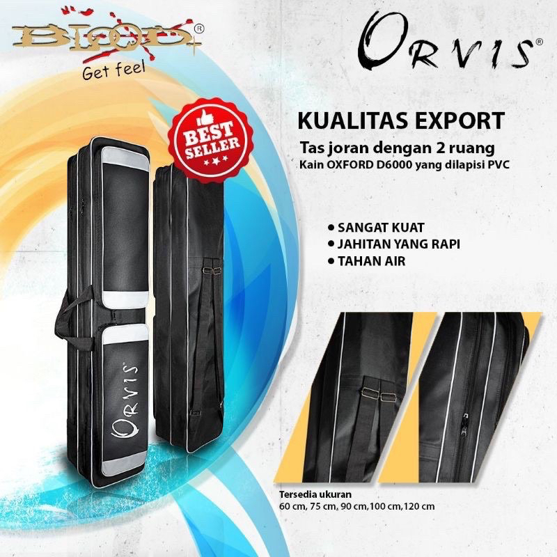 100cm TAS PANCING RANSEL ORVIS & SHIMANO BAHAN TEBAL dan AWET