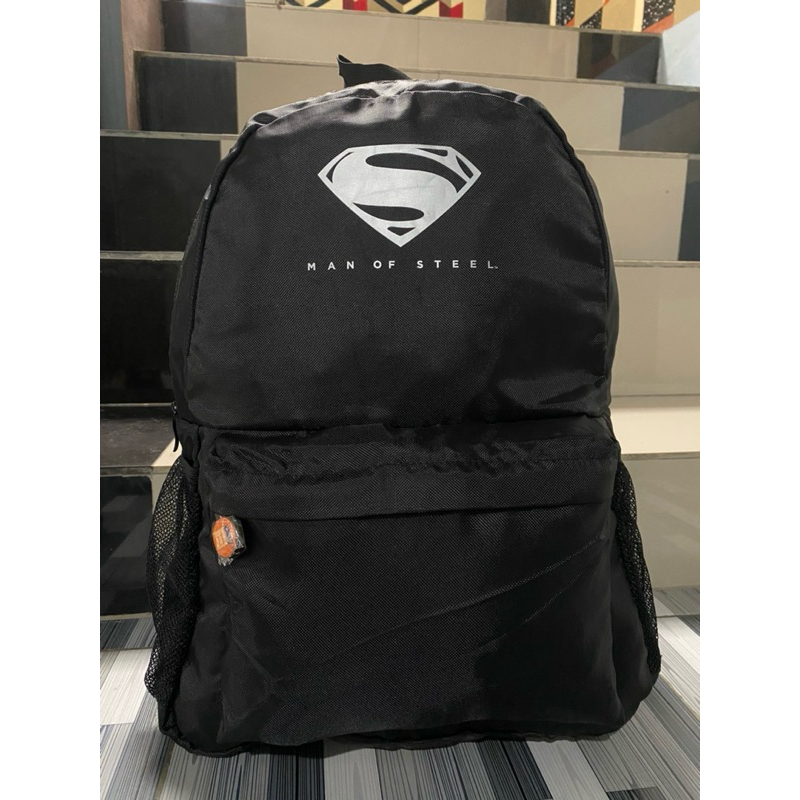 Tas Ransel Sling bag multifungsi superman by DC comic preloved keren