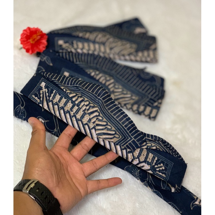 KODE S13Z UDENG BATIK PRINT SETENGAH JADI NAYAH  PAKAIAN ADAT BALI