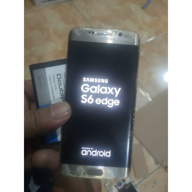 mesin hp Samsung S6 edge SM-G925f mesin normal udah tested