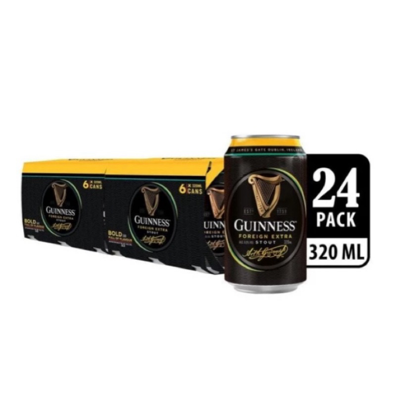 

GUINNESZ 320ml 24 kaleng 1 box