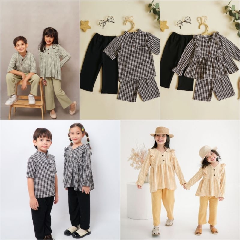 Ramies Set 3 In 1 Vol.2 | Little Ka.yu | Setelan Anak Couple