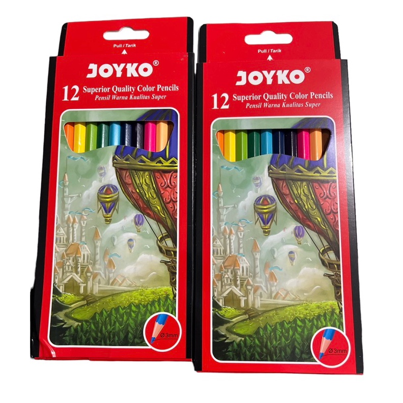 

SPESIAL pensil warna JOYKO panjang 12pc