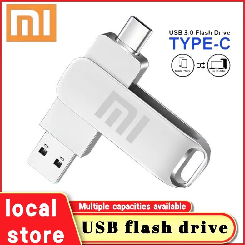 KODE O13A Xiaomi TYPEC Flashdisk USB 128gb Kecepatan Tinggi Driver Flash USB 256gb 512gb 1tb 2tb USB