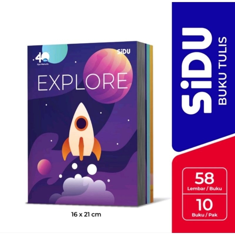 

BUKU TULIS SIDU ISI 58 LEMBAR ( 1 pak isi 10 buku)