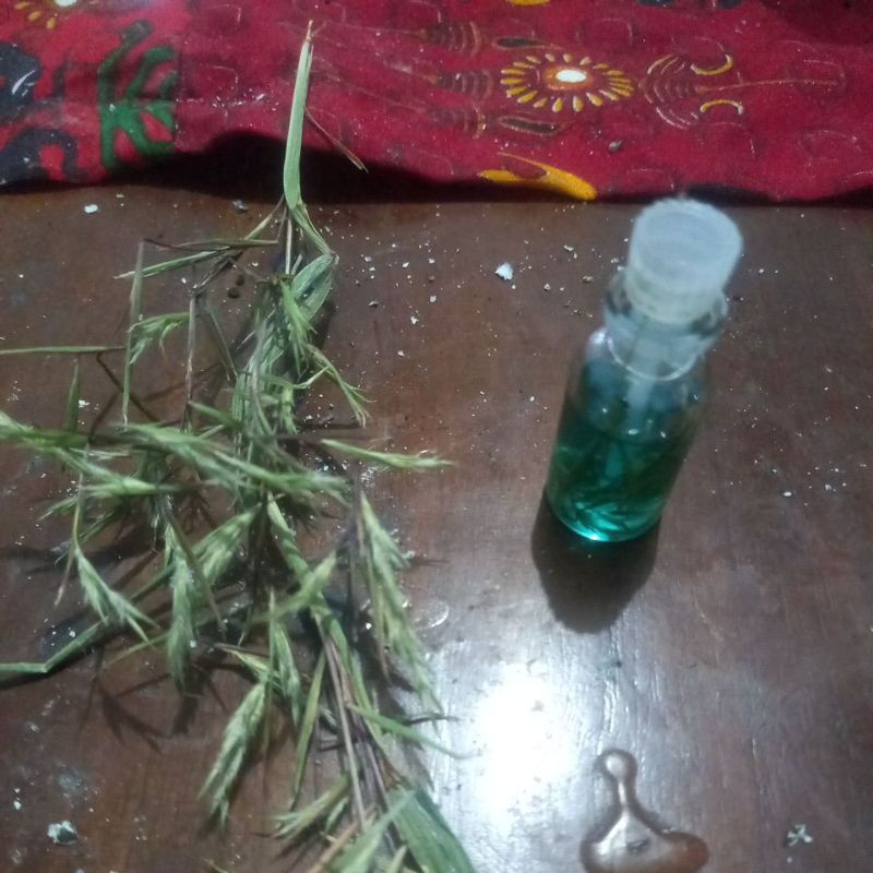 

minyak kembang sere + kembang serenya