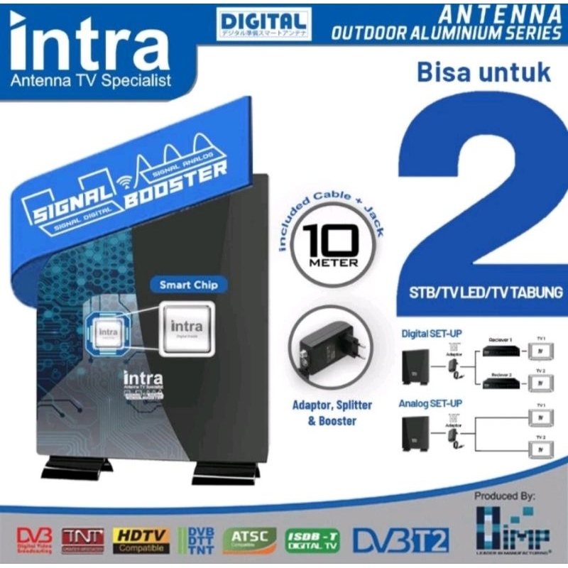 Antena Digital Intra 119 Antena Indoor dan Outdoor Intra