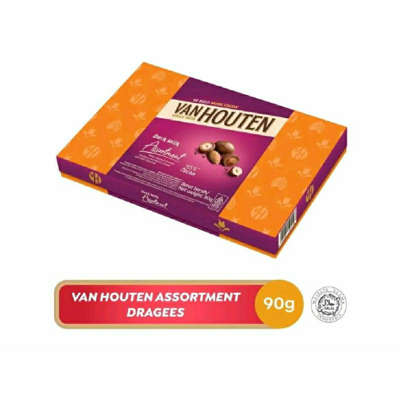 

Coklat Van Houten Box Assortment Dragees 90gr&150gr
