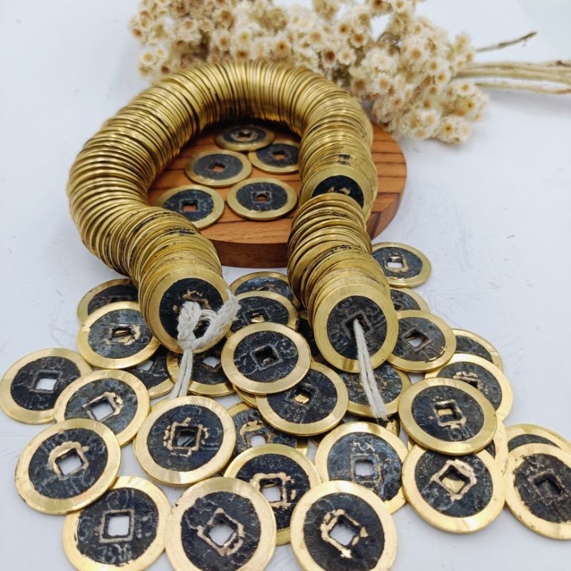 Pis Bolong Pancadatu Bali Bahan Kerajinan