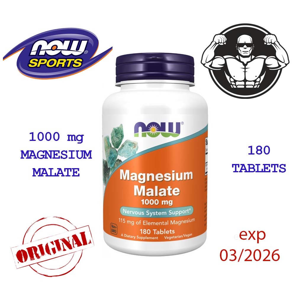 NOW Foods Magnesium Malate magnesium