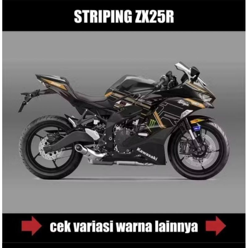 striping kawasaki ninja zx25R/sticker ninja zx25R/