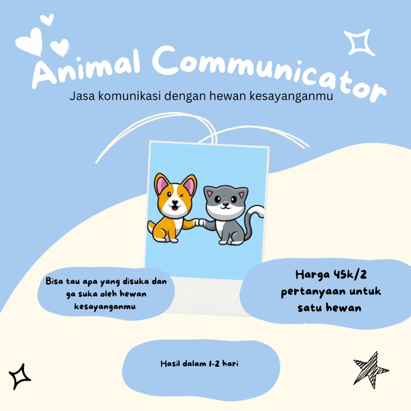 Animal Communication Ancom (Jasa Komunikasi dengan Hewan Kesayanganmu)