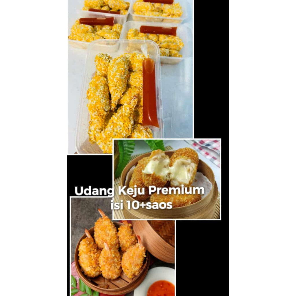 

udang keju premium free saos enak murah malang
