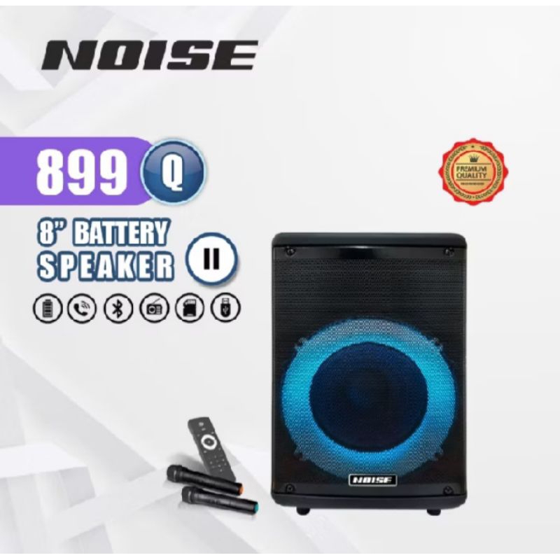 speaker 8inch portable meeting bluetooth NOISE 899QII speaker noise 8 inch 2mic wireless suara kenca