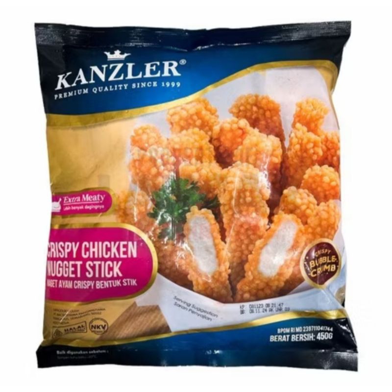 

Kanzler Chicken Nugget Stick 450gr