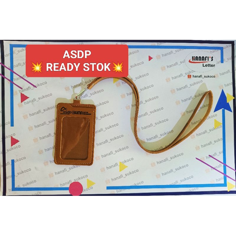 

ASDP Tali holder kulit premium READY STOK SATUAN