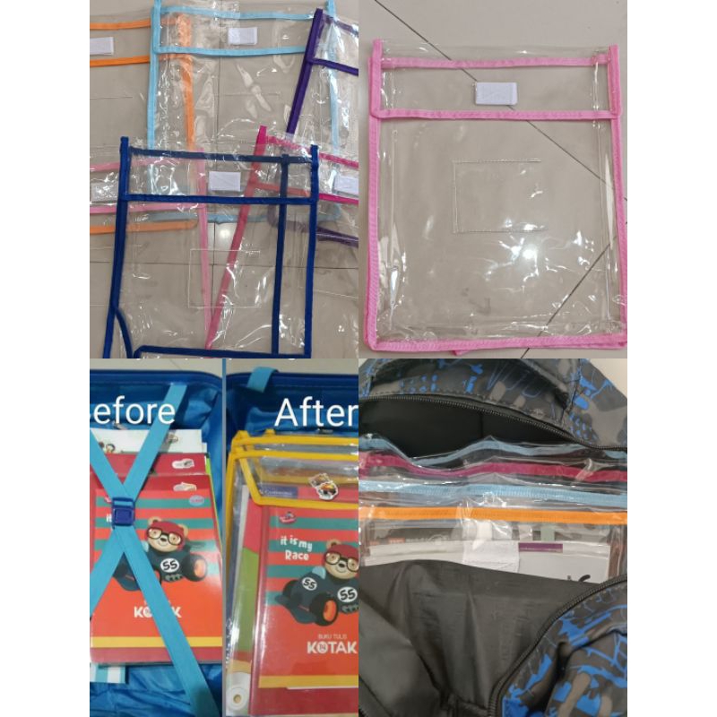 

folder buku book organizer buku (5pcs)