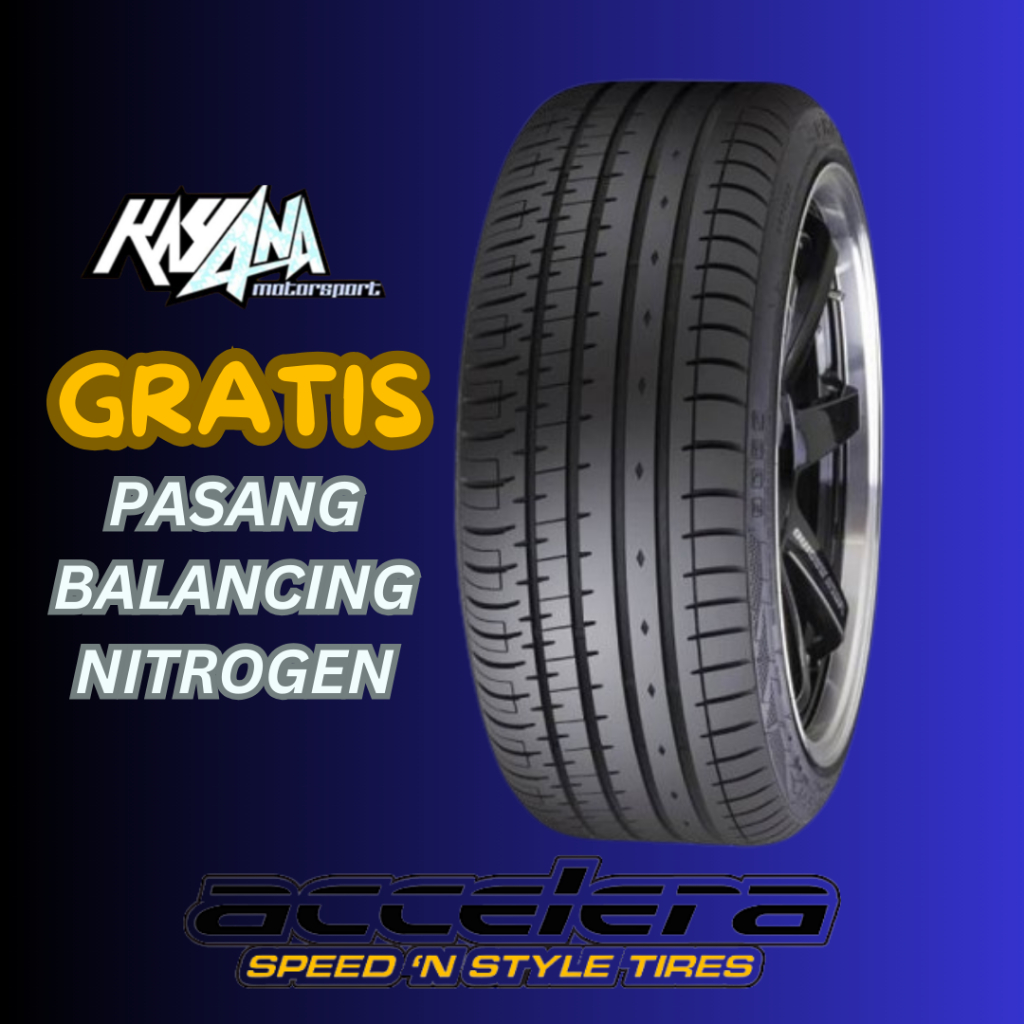 Ban Mobil Awet R16 205/55 Ban Radial Tubles Merk Accelera PHI-R 205 55 R16