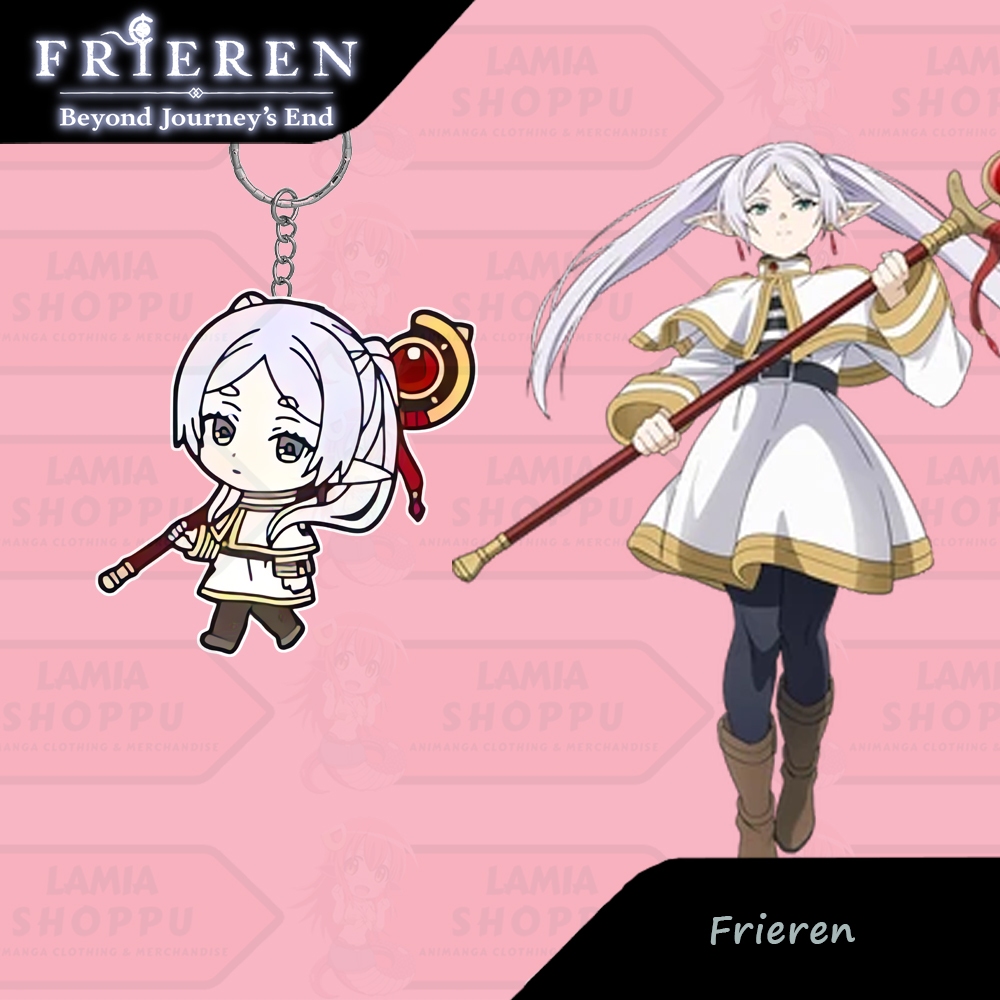 Gantungan Kunci Sousou no Frieren | Ganci Frieren Chibi Waifu | Gaci Anime Frieren | Sousou no Frier