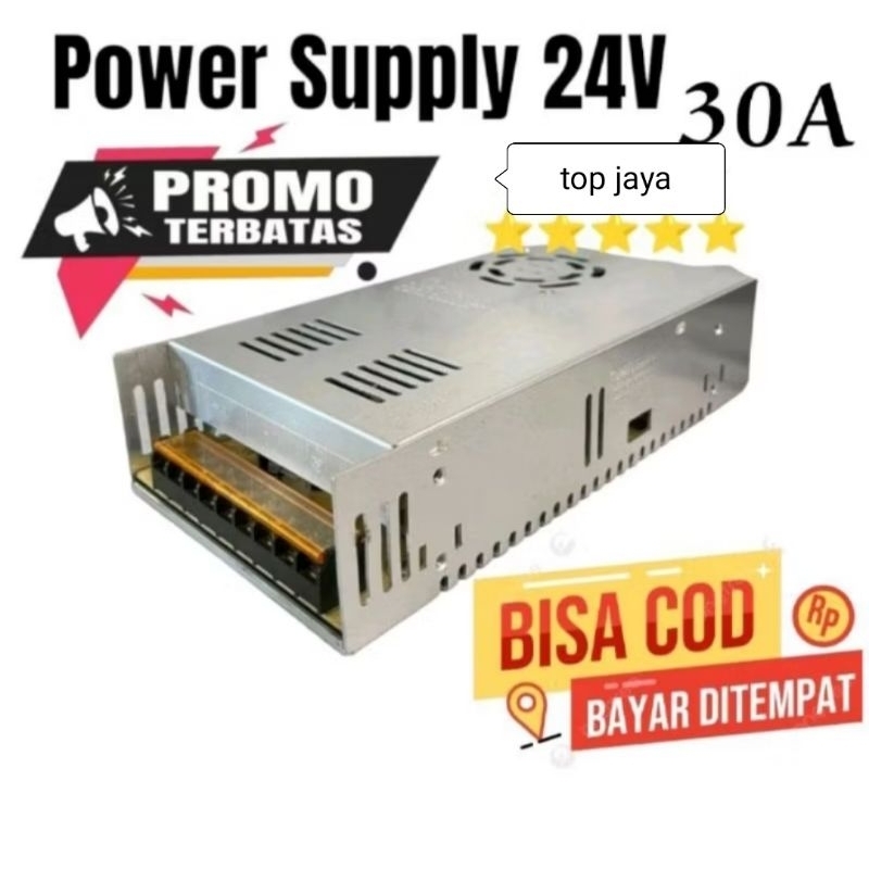 Power Supply Adaptor 24V 30A/ Trafo PSU 24 Volt 30 Ampere