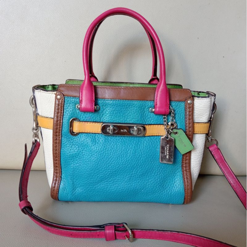 TAS KULIT COACH SWAGGER