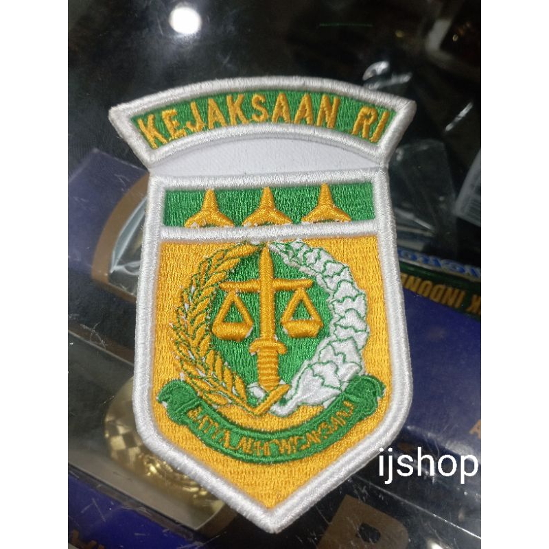 BORDIR KEJAKSAAN | BET KEJAKSAAN | BADGE KEJAKSAAN RI
