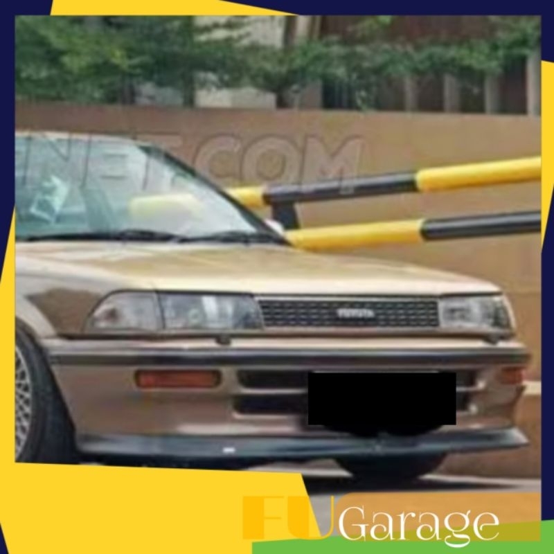 Winglet Front Lips Bumper Toyota Twincam