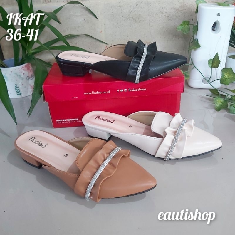 [IKAT] Sepatu sandal fladeo fladeo model terbaru / Sepatu sandal matahari  / Sepatu sandal tutong bu