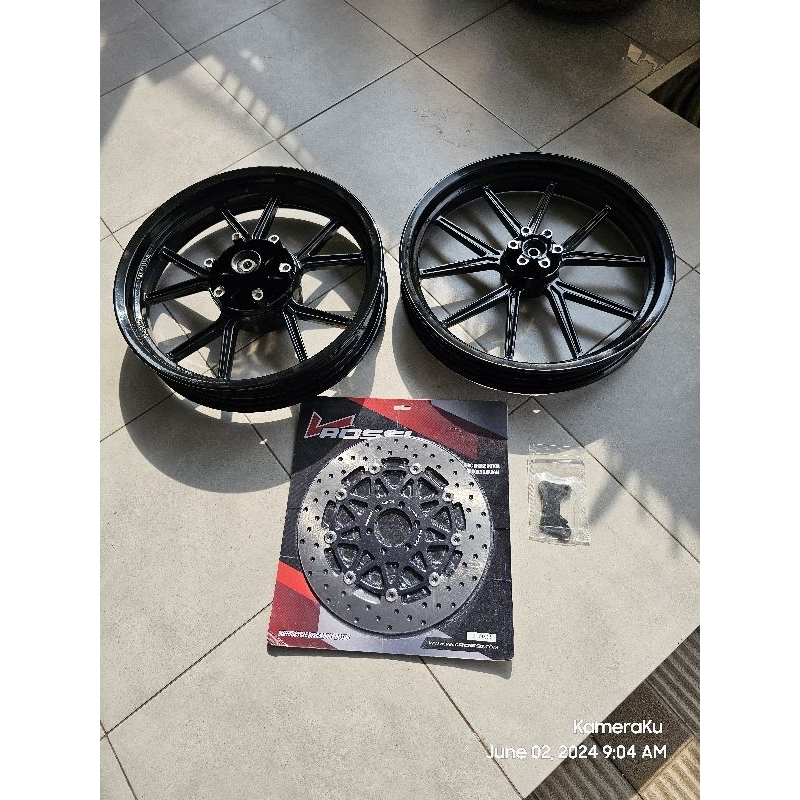 Velg Vrossi NOZ GP Wheel only TANPA disk Kawasaki Ninja RR OLD NEW KRR ZX