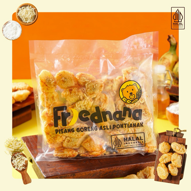 

Pisang Goreng Banana Bites Frozen - 475 gr