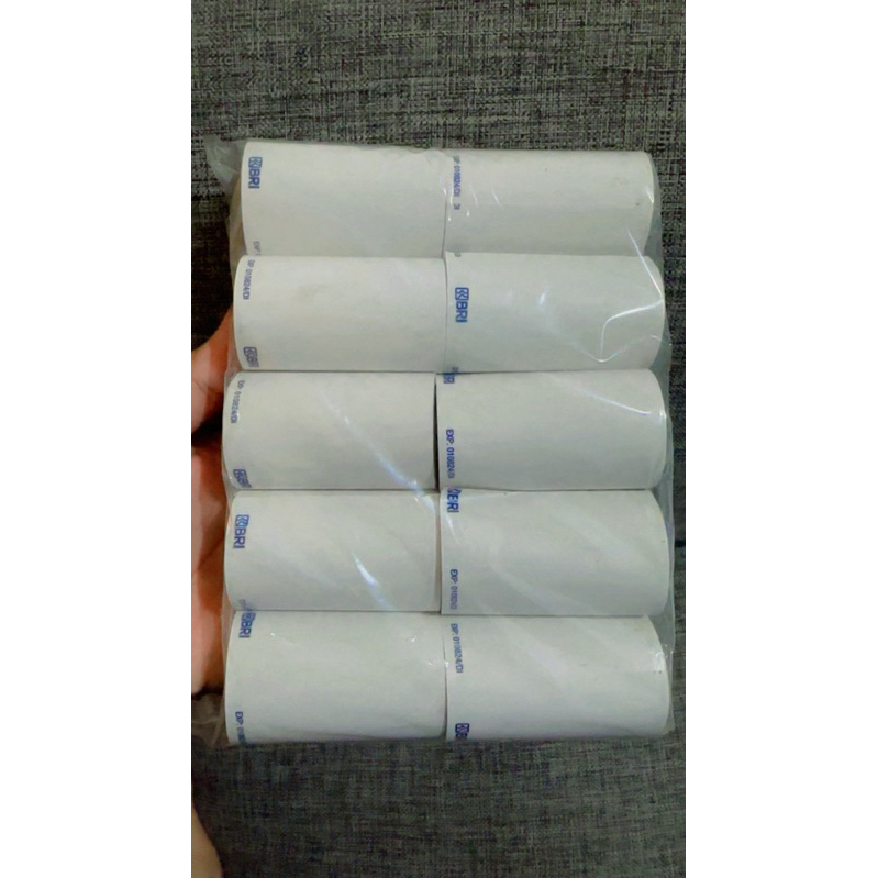 

Kertas thermal kertas printer edc dan peinter bluetooth logo bri