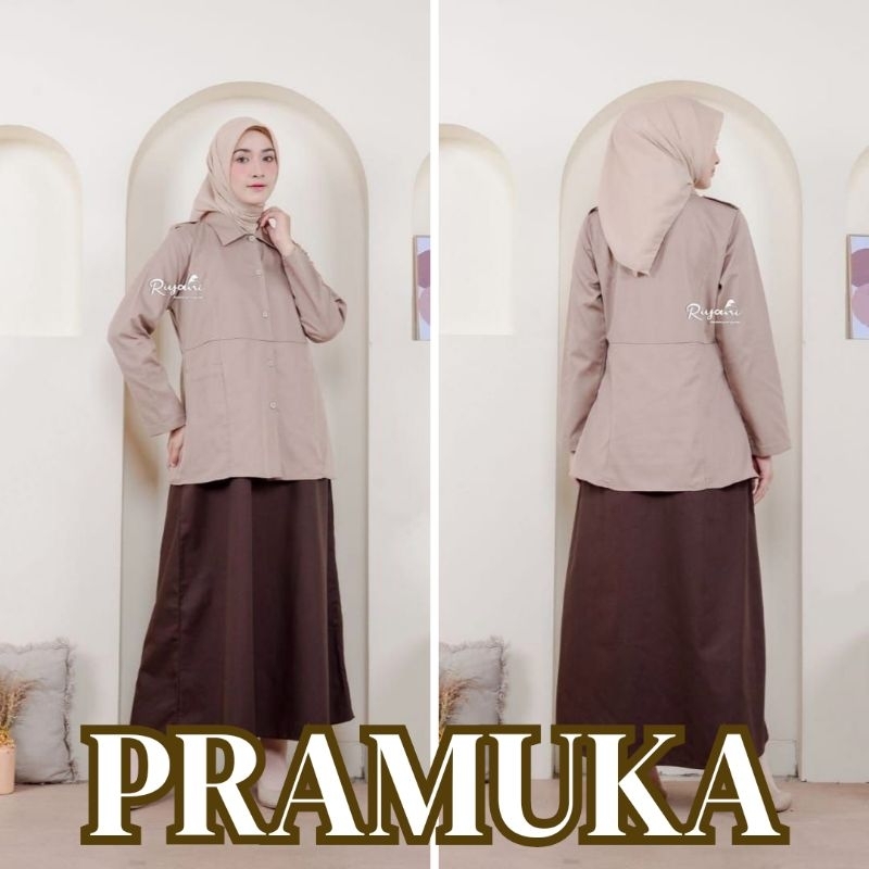 GAMIS PRAMUKA PEMBINA by RIYANI GAMIS PRAMUKA TERBARU SERAGAM PRAMUKA SERAGAM PRAMUKA GURU PEMBINA S