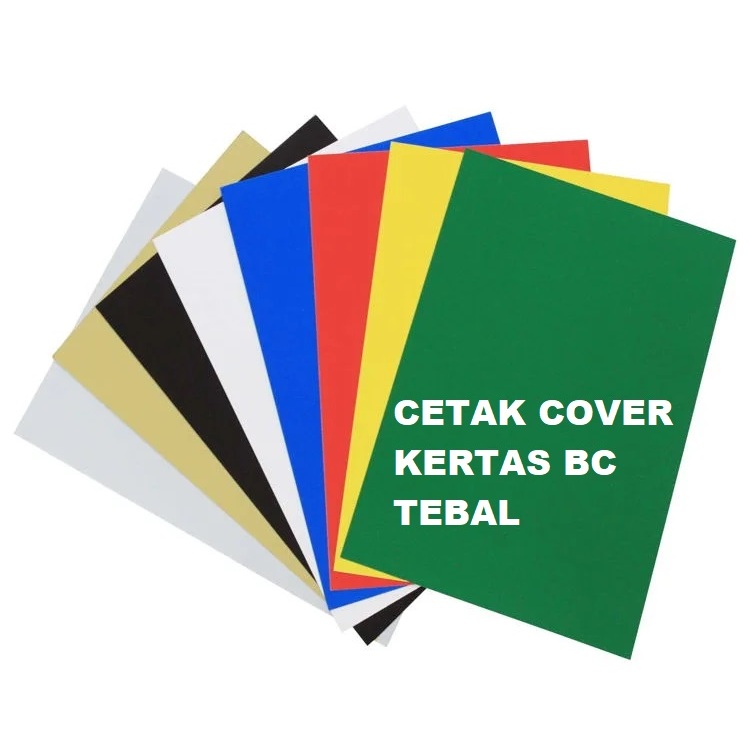 

CETAK COVER KERTAS BC 150 Gsm